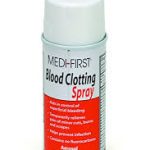 first aid supplies blood clotting spray