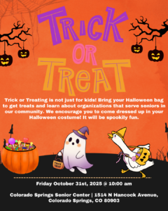 Senior Center Trick Or Treat